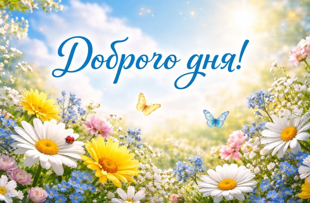 Доброго дня - картинки українською