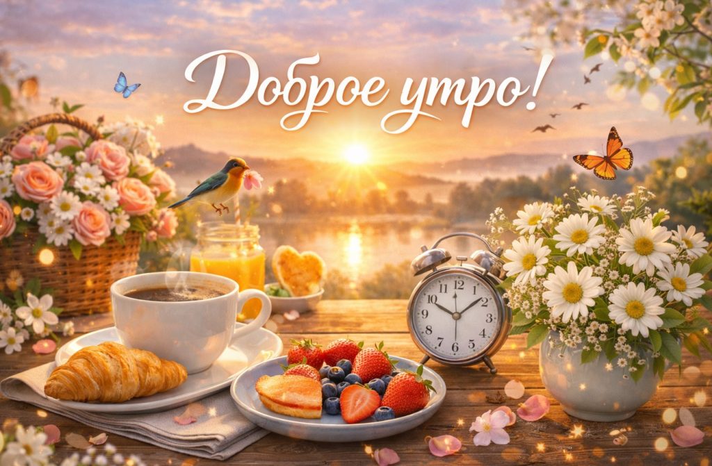 доброе утро картинки - красивые, интересные, новые